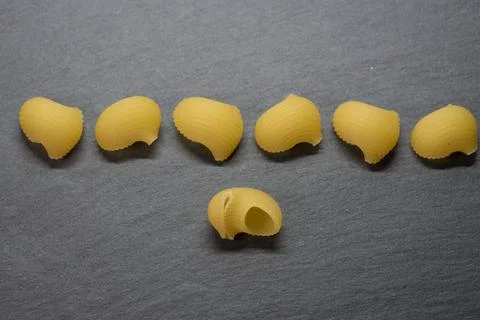 Pasta shells Stock Photos