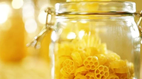 Pasta in slow motion Stock Footage 72658202