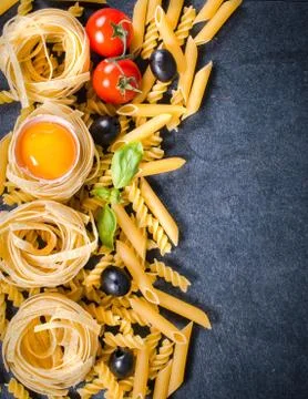 Pasta time Foto stock