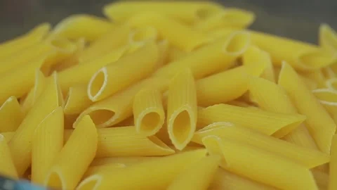 Pasta tube Video stock 154707553