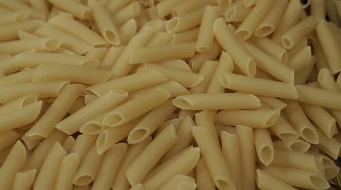 Pasta turning close up Stock Footage 33687585