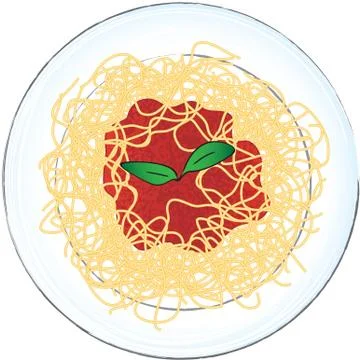 Pasta Vector Stock Illustration