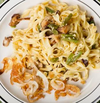 Pasta with Vegetables Stock Photos