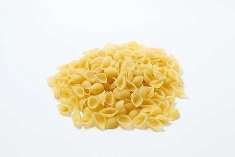 Pasta on a white background. Isolated pasta Stock Photos