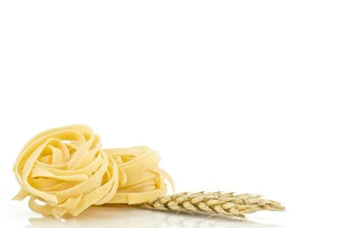 Pasta on white background Stock Photos