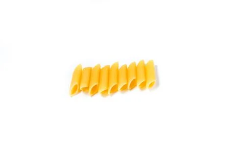 Pasta on a white background Stock Photos