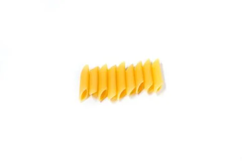 Pasta on a white background Stock-Fotos