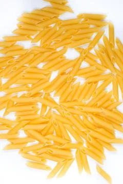 Pasta on a white background Stock Photos