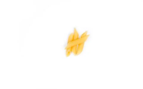 Pasta on a white background Stock Photos