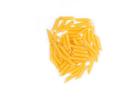 Pasta on a white background Stock-Fotos