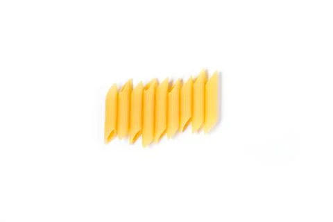 Pasta on a white background Stock Photos