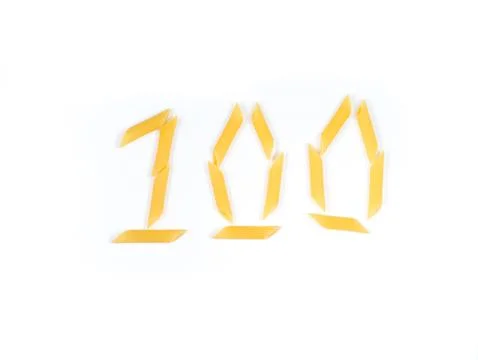 Pasta on a white background Stock Photos