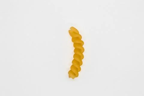 Pasta on a white background Stock Photos