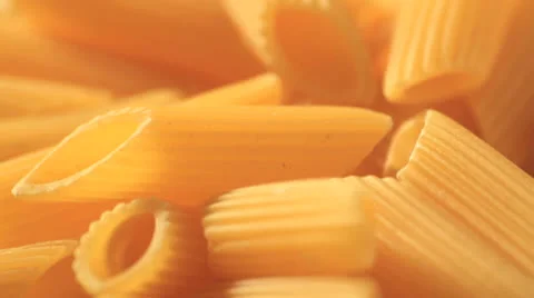 Pastas close up rotating in studio Video stock 24821383