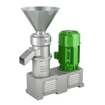 Paste grinding machine, 3D rendering Stock Illustration
