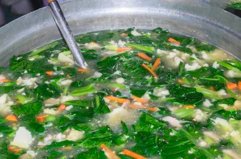 Paste of rice flour Stock Photos