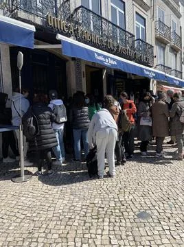 Pasteis de Belem 写真素材