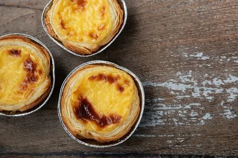 Pasteis de belem, typical pasteis de nata from portugal Foto stock