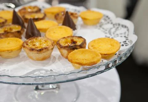 Pasteis de nata Stock Photos