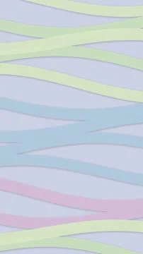 Pastel abstract background featuring smooth layered paper waves in soft blu.. 스톡 일러스트