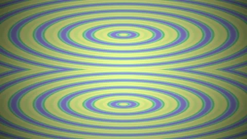 Pastel abstract background with fluid concentric circles gradient pattern Stock Footage 339778474