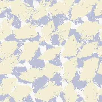 Pastel Abstract Brushstroke seamless pattern design Stock Illustration
