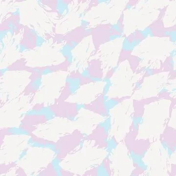 Pastel Abstract Brushstroke seamless pattern design Stock Illustration