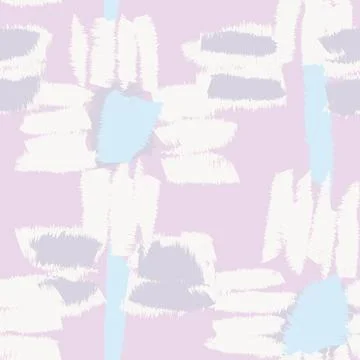 Pastel Abstract Floral Seamless Pattern Design イラスト素材