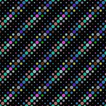Pastel abstract geometrical circle pattern background design Stock Illustration