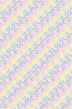 Pastel Abstract Pattern Seamless Texture Stock Photos