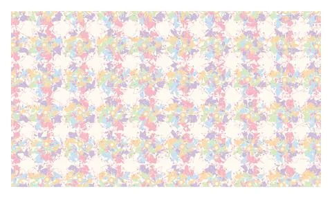 Pastel abstract seamless pattern, geometric shapes, soft colors, graphic de.. Illustrazione stock