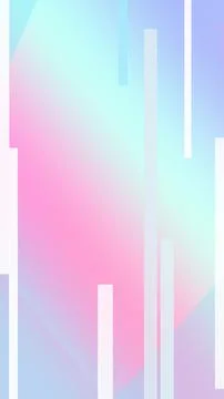 Pastel abstract vertical rectangles in white float on a blue-cyan gradient .. 스톡 일러스트
