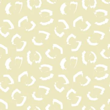 Pastel Animal Leopard Seamless Pattern Background Stock Illustration