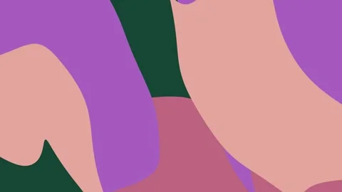 Pastel background with abstract fluid shapes, soft modern design for animat.. Stock Footage 320186044