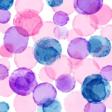Pastel background circles square blank Stock Illustration