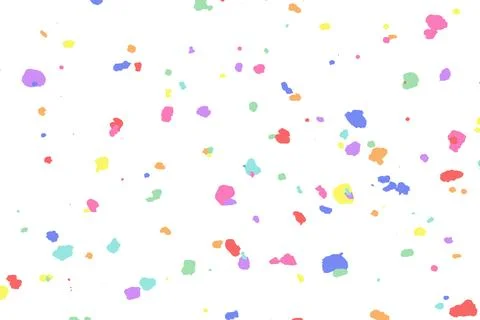 Pastel background with wax melted crayon art Stock Illustration