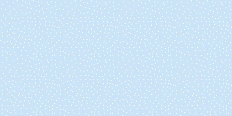 Pastel blue abstract pattern, random dots vector background, Illustrazione stock