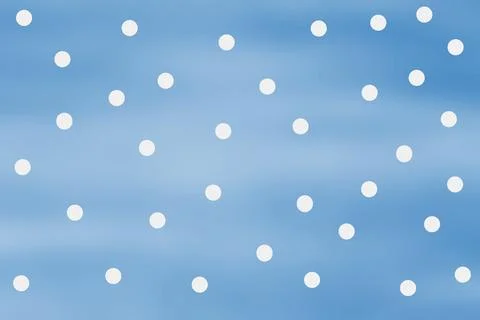 Pastel Blue Polka Dot Pattern With Gradient Texture Easter Abstract Backgroun Stock Illustration