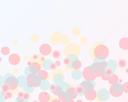 Pastel bokeh soft light background Stock Illustration