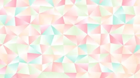 Pastel Bright Light Low Poly Backdrop Design Stock Illustration