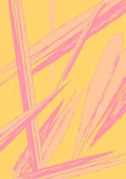 Pastel Brush Stroke Background Vector Illustration Abstract Paint Texture D.. Stock Illustration