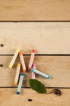 Pastel chalks Stock Photos