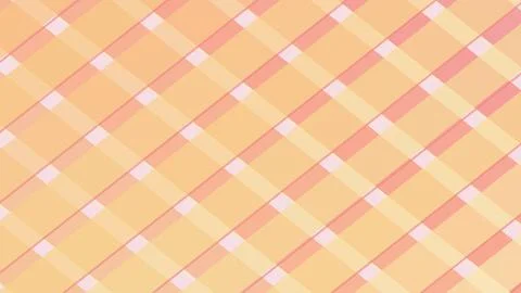 A pastel checkered pattern in peach, pink, and cream creates a calm, soft g.. 스톡 일러스트