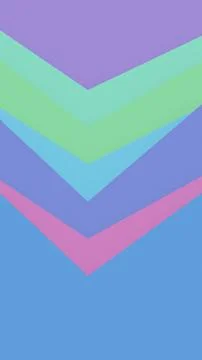 Pastel chevron zigzag pattern with purple, teal, pink, and blue tones creat.. Stock Illustration