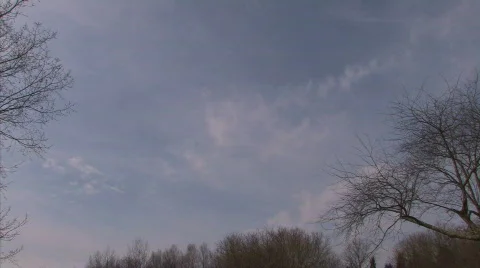 Pastel cloudscape timelapse Stock Footage 365496