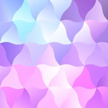 Pastel Cold Pink Low Poly Backdrop Design Stock Illustration