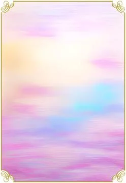 Pastel color background frame pattern for invitation Foto stock