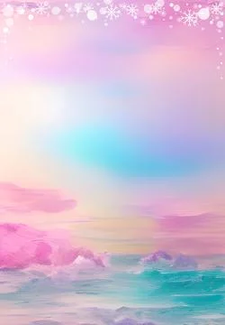 Pastel color background frame pattern for invitation Foto stock