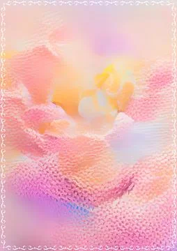 Pastel color background frame pattern for invitation Foto stock