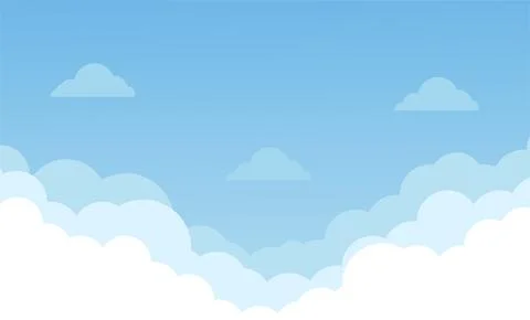 Pastel color sky background Stock Illustration